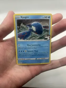 036/159 Kyogre Prize Pack Series 4 Stamped Pokemon TCG Crown Zenith Cosmos Holo - Image 3