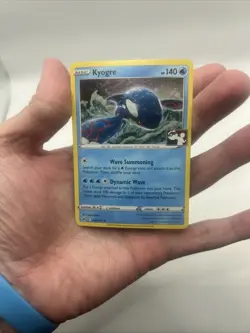 036/159 Kyogre Prize Pack Series 4 Stamped Pokemon TCG Crown Zenith Cosmos Holo - Image 4