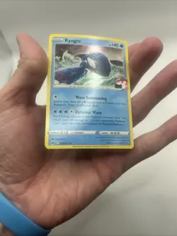 036/159 Kyogre Prize Pack Series 4 Stamped Pokemon TCG Crown Zenith Cosmos Holo - Image 5