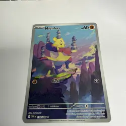 Pokemon TCG Mienfoo 133/086 White Flare English IR NM - Image 2