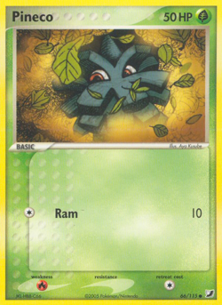 Pineco 66/115 Common | Unseen Forces | Pokemon Card - Image 1
