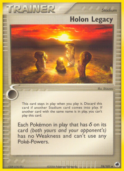 Holon Legacy 74/101 Uncommon | Dragon Frontiers | Pokemon Card - Image 1