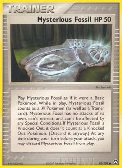 Mysterious Fossil 85/108 Common | Power Keepers | Pokemon Card - Image 1