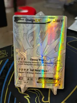 Pokemon TCG Dialga EX Full Art 122/119 Secret Rare Card XY Phantom Forces - Image 2