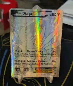 Pokemon TCG Dialga EX Full Art 122/119 Secret Rare Card XY Phantom Forces - Image 4