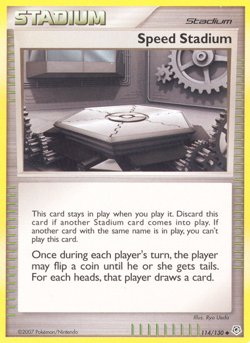 Speed Stadium 114/130 Uncommon | Diamond & Pearl | Pokemon Card - Image 1
