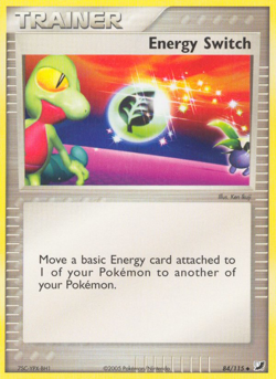 Energy Switch 84/115 Uncommon | Unseen Forces | Pokemon Card - Image 1