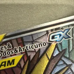 Pokemon TCG Moltres Zapdos Articuno GX Hidden Fates SM210 Black Star Promo Card - Image 2