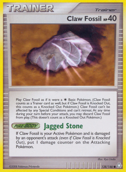 Claw Fossil 138/146 Common | Legends Awakened | Pokemon Card - Image 1