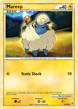 Mareep 63/95 Common | Call of Legends | Pokemon Card - Image 1
