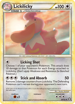 Lickilicky 38/102 Uncommon | HS—Triumphant | Pokemon Card - Image 1