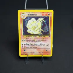 LP Ninetales 17/110 Holo - Legendary Collection - Vintage Pokemon Trading Card - Image 1