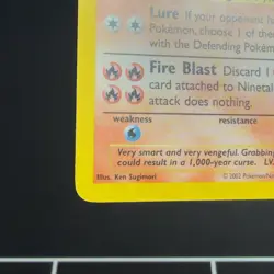 LP Ninetales 17/110 Holo - Legendary Collection - Vintage Pokemon Trading Card - Image 5