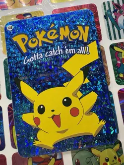 Pokemon Rare Vintage Vending Machine Holo prism sticker Nintendo 2000 Pikachu - Image 1