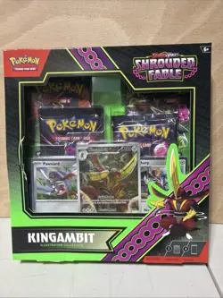 Pokemon TCG Shrouded Fable Kingambit Illustration Collection New - Image 1