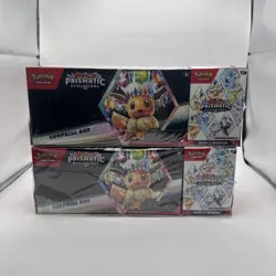 Sam’s Club Pokemon TCG Prismatic Evolutions Surprise Box & Booster Bundle Box X2 - Image 1