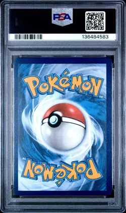 2025 Pokemon Mega Evolution Base #184 SIR Lillie's Determination PSA 9 Mint 4583 - Image 2
