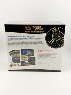 Crown Zenith Pokemon TCG Elite Trainer Box ETB Factory Sealed - Image 3