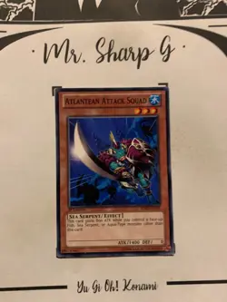 ATLANTEAN ATTACK SQUAD - 1st EDITION SDRE-EN006 ENGLISH Yu-Gi-Oh! CARD COMMON TC - Image 3