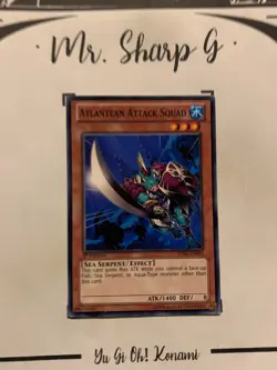 ATLANTEAN ATTACK SQUAD - 1st EDITION SDRE-EN006 ENGLISH Yu-Gi-Oh! CARD COMMON TC - Image 4