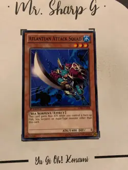 ATLANTEAN ATTACK SQUAD - 1st EDITION SDRE-EN006 ENGLISH Yu-Gi-Oh! CARD COMMON TC - Image 5