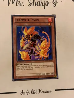 FLAMVELL POUN - 1st EDITION SDOK-EN010 ENGLISH Yu-Gi-Oh! CARD COMMON KONAMI TCG - Image 3