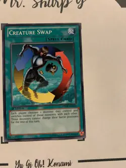 CREATURE SWAP - 1st EDITION SDOK-EN029 ENGLISH Yu-Gi-Oh! CARD COMMON KONAMI TCG - Image 2
