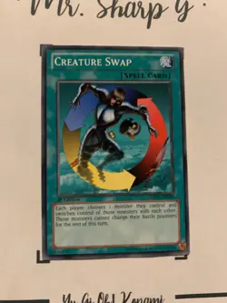 CREATURE SWAP - 1st EDITION SDOK-EN029 ENGLISH Yu-Gi-Oh! CARD COMMON KONAMI TCG - Image 4