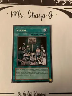 VERBOT - 1. AUFLAGE SDMM-DE022 DEUTSCH Yu Gi Oh! CARD COMMON KONAMI - Image 2