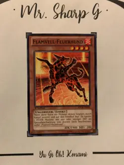 FLAMVELL-FEUERHUND - 1. AUFLAGE SDOK-DE009 DEUTSCH Yu-Gi-Oh! CARD COMMON - Image 2
