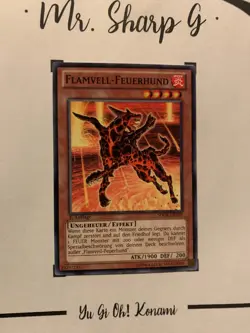 FLAMVELL-FEUERHUND - 1. AUFLAGE SDOK-DE009 DEUTSCH Yu-Gi-Oh! CARD COMMON - Image 3