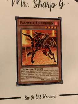FLAMVELL-FEUERHUND - 1. AUFLAGE SDOK-DE009 DEUTSCH Yu-Gi-Oh! CARD COMMON - Image 4