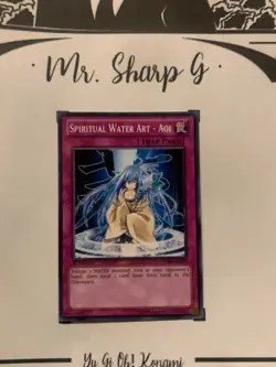 SPIRITUAL WATER ART - AOI - 1st EDITION SDRE-EN037 ENGLISH Yu-Gi-Oh! CARD COMMON - Image 2