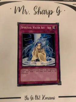 SPIRITUAL WATER ART - AOI - 1st EDITION SDRE-EN037 ENGLISH Yu-Gi-Oh! CARD COMMON - Image 4