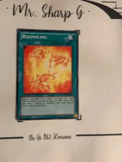 REKINDLING - 1st EDITION SDOK-EN024 ENGLISH Yu-Gi-Oh! CARD COMMON KONAMI 2013 - Image 3