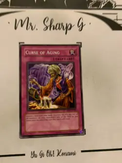 CURSE OF AGING - DR1-EN042 ENGLISH Yu-Gi-Oh! CARD COMMON KONAMI - Image 2