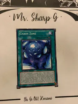 CHAOS ZONE - 1st EDITION SDDC-EN024 ENGLISH Yu-Gi-Oh! CARD COMMON KONAMI 2012 - Image 3