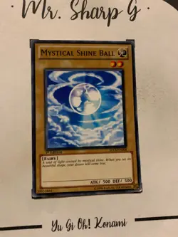 MYSTICAL SHINE BALL -1st EDITION SDLS-EN008 ENGLISH Yu-Gi-Oh! CARD COMMON KONAMI - Image 3
