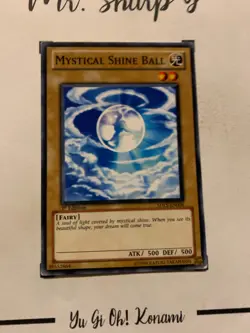 MYSTICAL SHINE BALL -1st EDITION SDLS-EN008 ENGLISH Yu-Gi-Oh! CARD COMMON KONAMI - Image 4