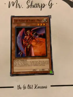 THE AGENT OF FORCE - MARS - 1st EDITION SDLS-EN007 ENGLISH Yu-Gi-Oh! CARD COMMON - Image 3
