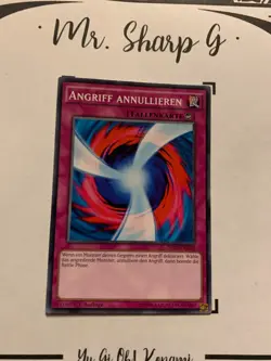 ANGRIFF ANNULLIEREN - 1. AUFLAGE SDKS-DE032 DE Yu Gi Oh! CARD COMMON KONAMI - Image 2