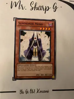 SUMMONER MONK - 1st EDITION SDDC-EN017 ENGLISH Yu-Gi-Oh! CARD COMMON KONAMI - Image 3