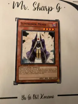 SUMMONER MONK - 1st EDITION SDDC-EN017 ENGLISH Yu-Gi-Oh! CARD COMMON KONAMI - Image 4