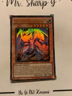 LICHTPULSAR-DRACHE - 1. AUFLAGE SDDC-DE001 DEUTSC Yu-Gi-Oh! CARD ULTRA RARE HOLO - Image 3