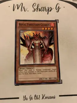 ROYAL FIRESTORM GUARDS -1st EDITION SDOK-EN012 ENGLISH Yu-Gi-Oh! CARD COMMON TCG - Image 5