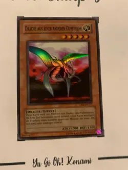 DRACHE AUS EINER ANDEREN DIMENSION - DR1-DE177 DEUTSCH Yu-Gi-Oh! CARD SUPER RARE - Image 3