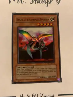 DRACHE AUS EINER ANDEREN DIMENSION - DR1-DE177 DEUTSCH Yu-Gi-Oh! CARD SUPER RARE - Image 4