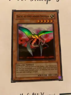 DRACHE AUS EINER ANDEREN DIMENSION - DR1-DE177 DEUTSCH Yu-Gi-Oh! CARD SUPER RARE - Image 5