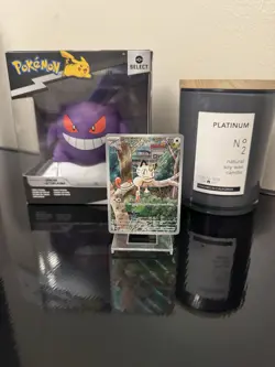 Meowth 106/094 Illustration Rare Phantasmal Flames English Pokemon Card TCG - Image 1
