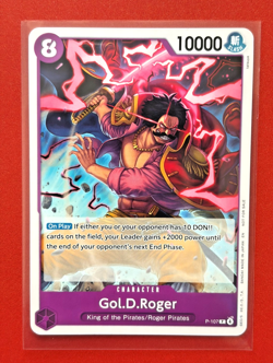 Gol.D.Roger (Store Tournament 2025 Vol. 4) P-107 One Piece Promotion Cards - Image 2